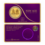 1 Gram Pure Gold Coin 24K 999