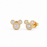 18KT Gold Vermeil Iconic Spark Lab-Grown Diamond Stud Earrings