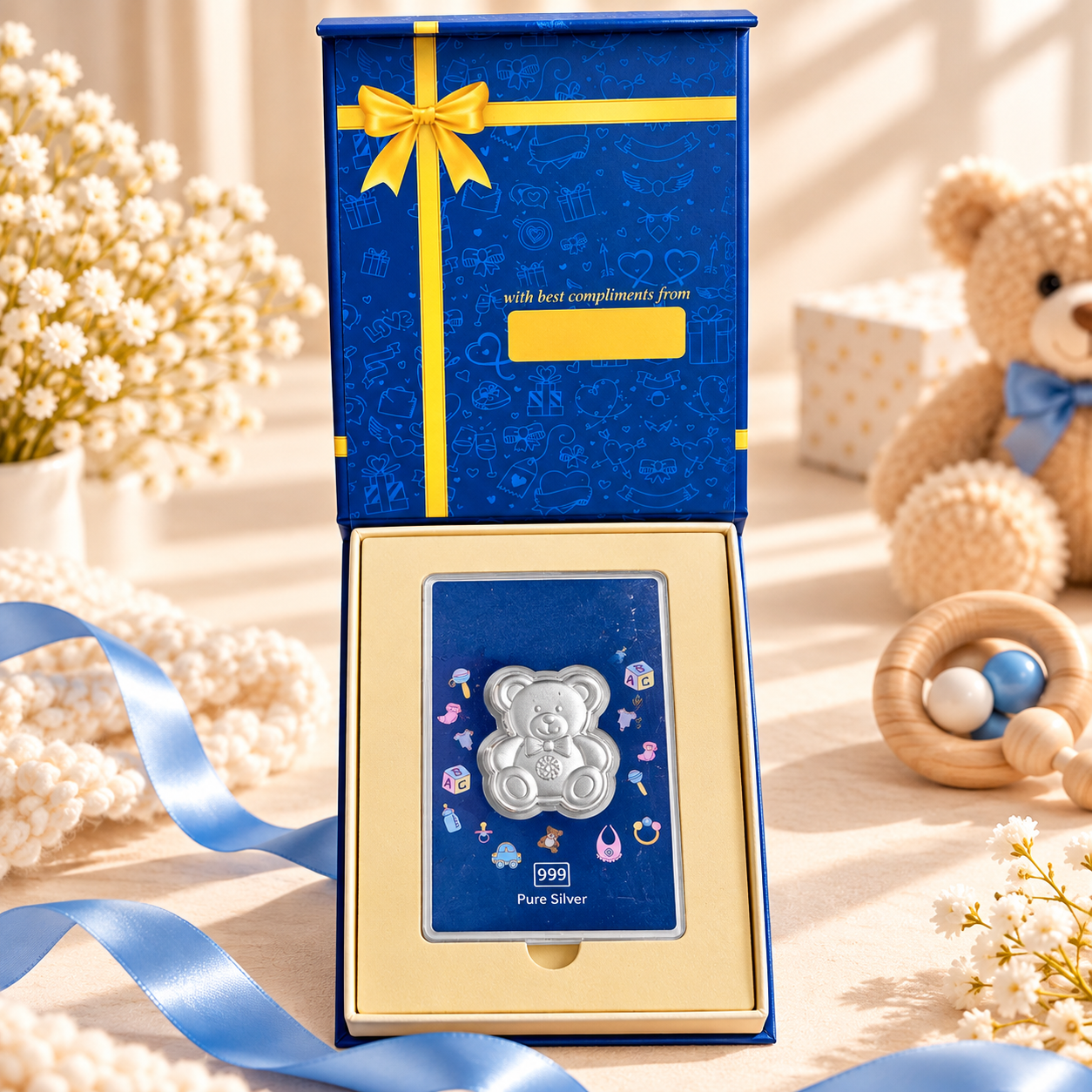 2.5 Gram 999 Pure Silver-Baby Gift Collection