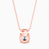 1CT Solitarie Round Pendant without chain