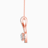 1CT Solitarie Round Pendant without chain