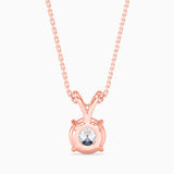 1CT Solitarie Round v Pendant without chain