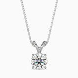 1.5 CT Solitarie Round v Pendant without chain