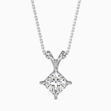 1.5 CT POINTERS Solitarie Princess Pendant without chain