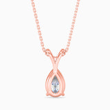 1.5 CT POINTERS Solitarie Pear Pendant without chain