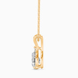 1.5 CT POINTERS Solitarie Pear Pendant without chain