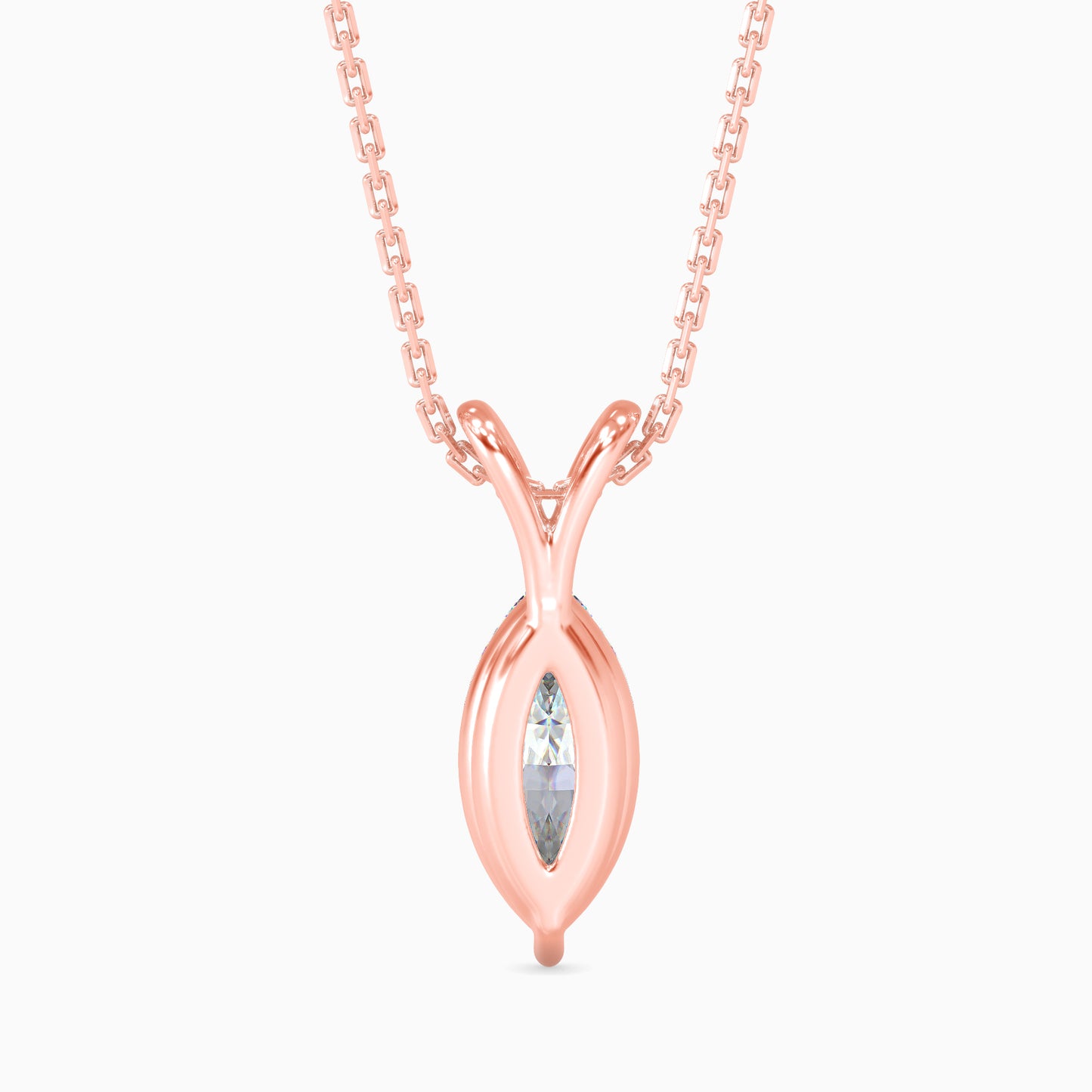 1CT Solitarie Round Pendant without chain