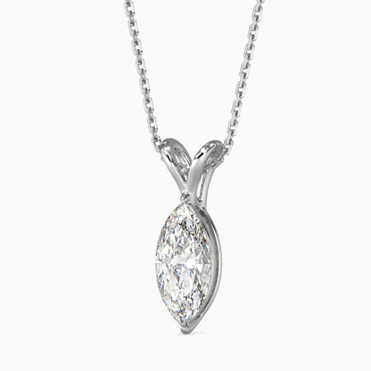 1CT Solitarie Round Pendant without chain