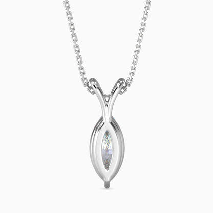 1CT Solitarie Round Pendant without chain