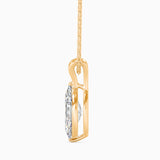 1CT Solitarie Round Pendant without chain