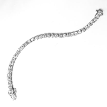 30 pointer round tennace bracelet