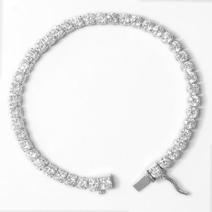 20 pointer round tennace bracelet