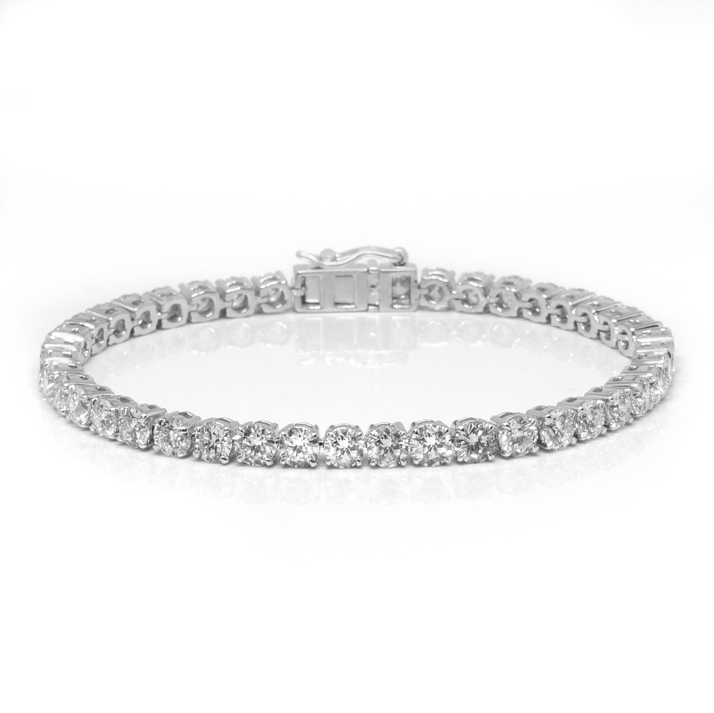 20 pointer round tennace bracelet