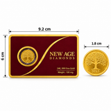 100 mg 999 Fine Gold Coin - Tree of Life