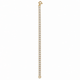 18KT Gold Vermeil Diamond Tennis Bracelet