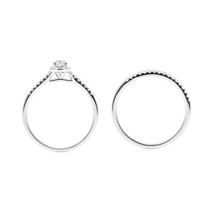 Lab-Grown Diamond 0.68 CT, VS1 Pear-Shaped Solitaire Ring in 925  Silver with Palladium (Silvadium),3.2g – IGI Certified, Hallmarked & Lifetime Plating