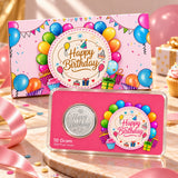 10 Gram 999 Pure Silver Happy Birthday Coin | Premium Birthday Gift Envelope