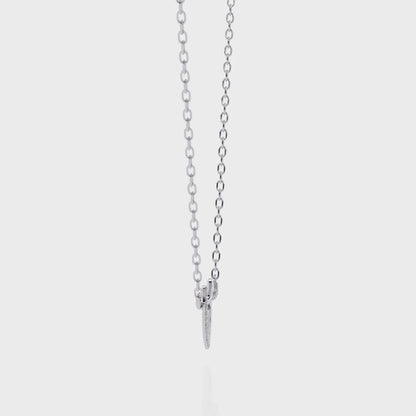 0.09ct Diamond Heart Pendant in Gold without Chain