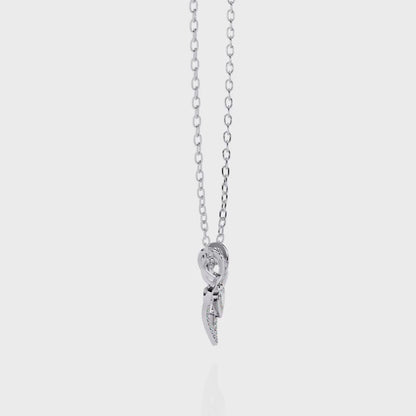 Luxurious Gold Heart Pendant with a 0.65 Carat Lab Grown Diamond (No Chain)