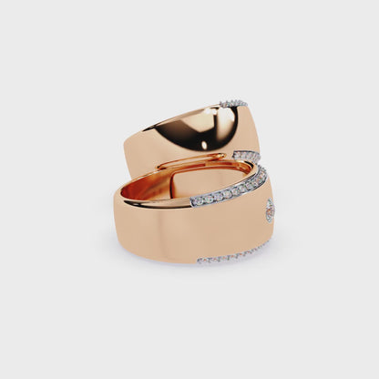 Minimalist Luxe: 0.28ct Lab Grown Diamond Ring in 14k Gold