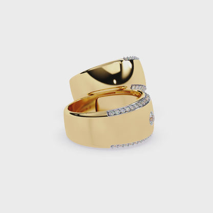 Minimalist Luxe: 0.28ct Lab Grown Diamond Ring in 14k Gold