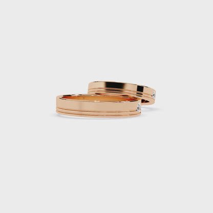 Everyday Elegance: 0.03ct Diamond Ring in 14k Gold