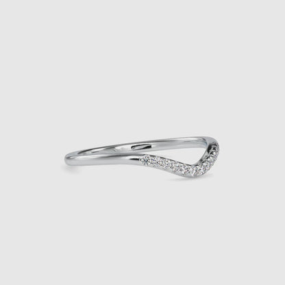 Golden Hues: 0.089 ct Diamond Ring in Unique 1.54kt Gold