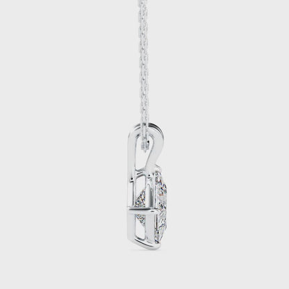 1.5 CT POINTERS Solitarie Princess Pendant without chain