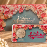 10 Gram 999 Pure Silver Happy Anniversary Coin | Premium Floral Gift Envelope