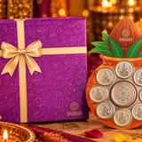 10 Gram 999 Pure Silver Kalash Coin Gift Set | Divine Blessings | Premium Festive Gift Box